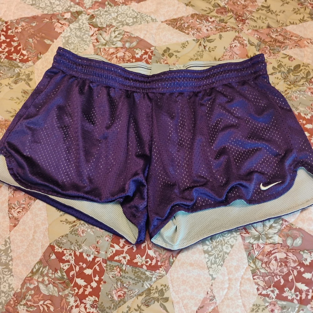 Nike Women's Deep Purple Athletic Shorts